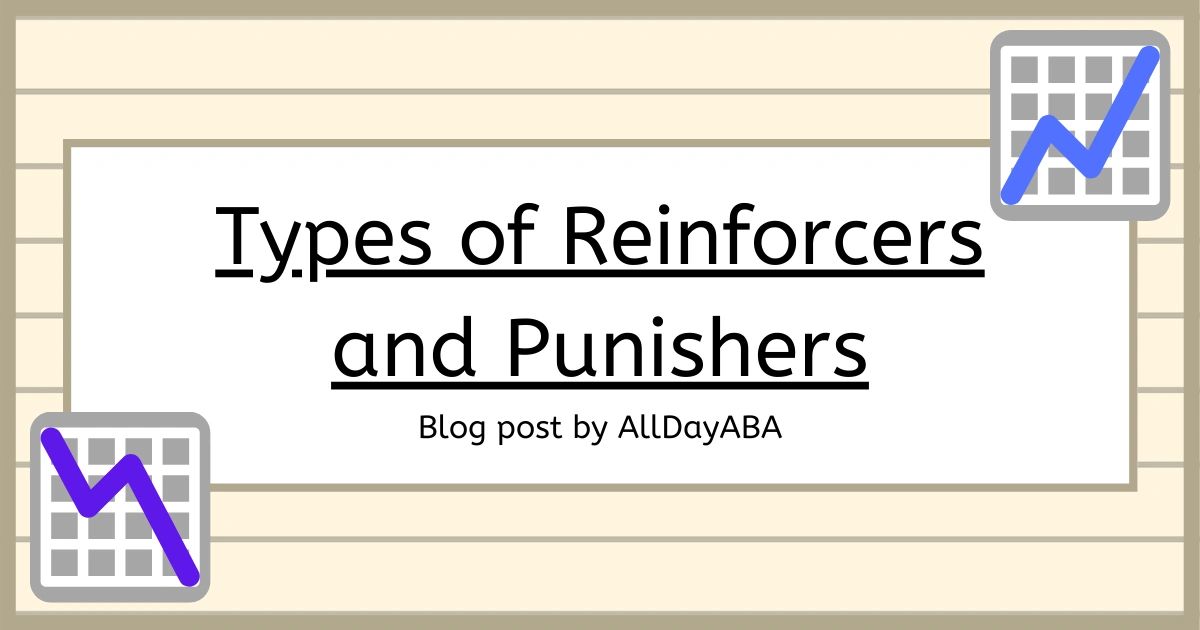 Types of Reinforcers and Punishers ABA Study Materials B8